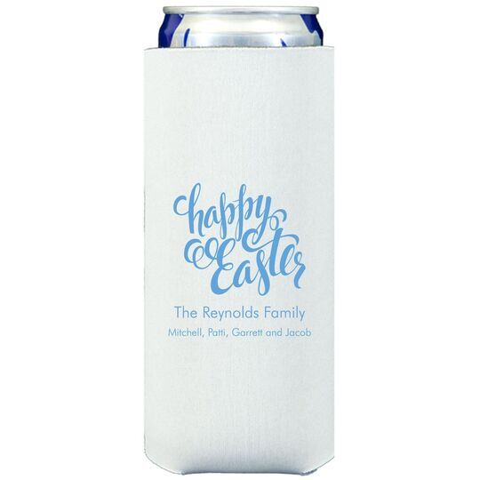 Calligraphy Happy Easter Collapsible Slim Huggers
